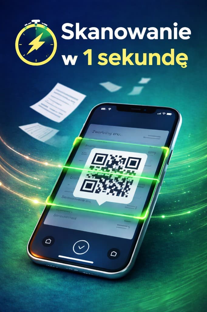 Grafika: skanowanie faktury w jedną sekundę